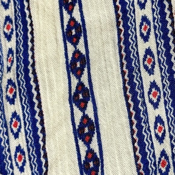 ELAN Aztec Southwest Mini Dress Women’s S | Boho Festival Swing Shift Resort - Picture 9 of 9